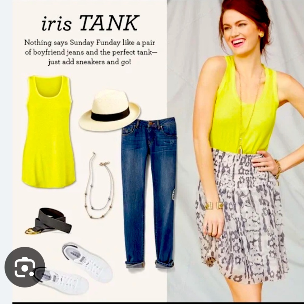 Cabi 5197 Iris Tank Yellow
Size Extra Small
$15* • Brand: CAbi